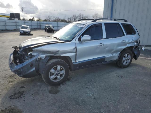 KM8SC73D35U975322 - 2005 HYUNDAI SANTA FE GLS SILVER photo 1