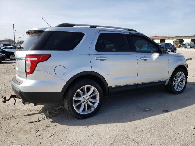 1FMHK8D88BGA36200 - 2011 FORD EXPLORER XLT SILVER photo 3