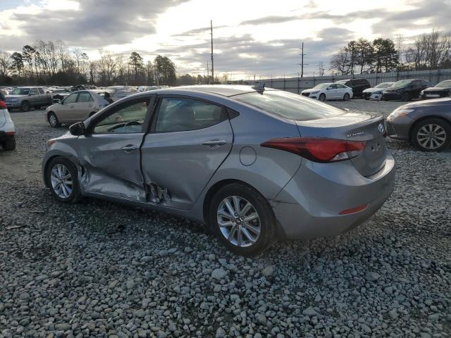 KMHDH4AE7GU480564 - 2016 HYUNDAI ELANTRA SE SILVER photo 2