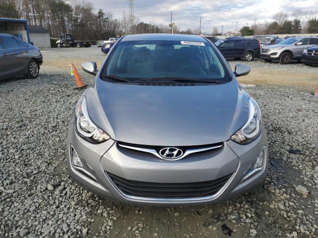 KMHDH4AE7GU480564 - 2016 HYUNDAI ELANTRA SE SILVER photo 5