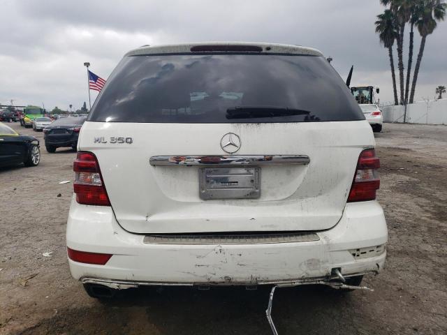 4JGBB56E09A527882 - 2009 MERCEDES-BENZ ML 350 WHITE photo 6