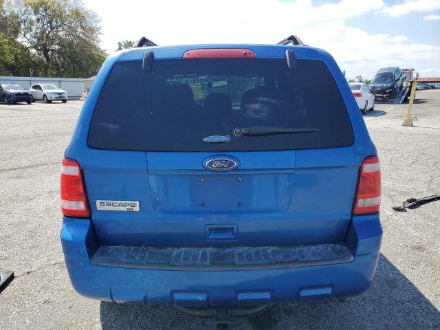 1FMCU0D78BKB66830 - 2011 FORD ESCAPE XLT BLUE photo 6