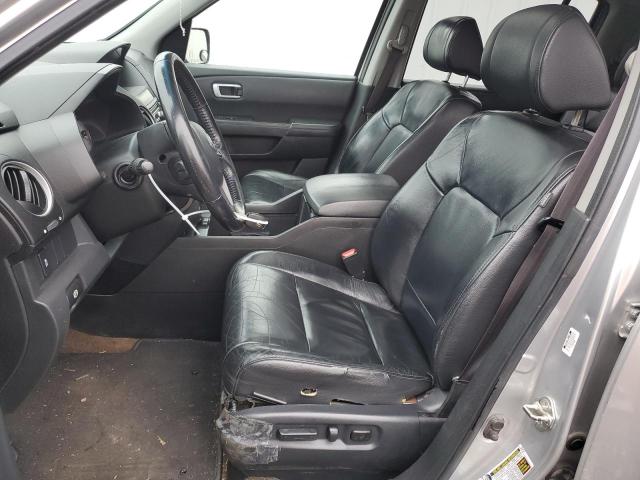 5FNYF4H50DB027103 - 2013 HONDA PILOT EXL SILVER photo 7