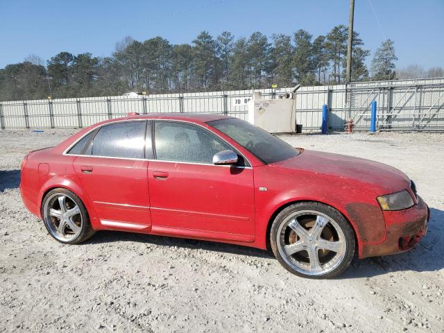 WAUPL68E94A127173 - 2004 AUDI S4 RED photo 4