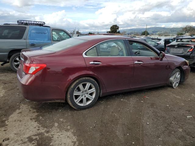 JTHBJ46G072141715 - 2007 LEXUS ES 350 BURGUNDY photo 3