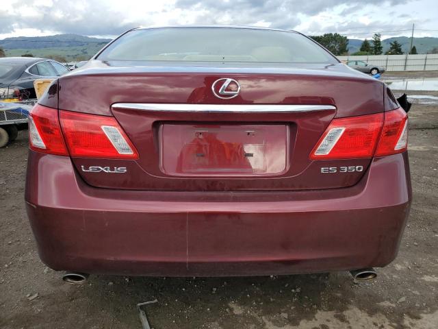 JTHBJ46G072141715 - 2007 LEXUS ES 350 BURGUNDY photo 6