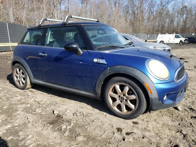 WMWMF73539TT96711 - 2009 MINI COOPER S BLUE photo 4