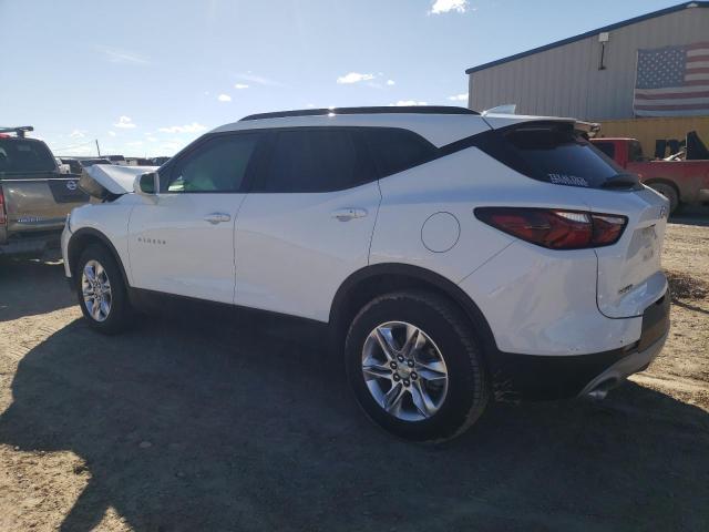 3GNKBCRS7KS603491 - 2019 CHEVROLET BLAZER 2LT WHITE photo 2