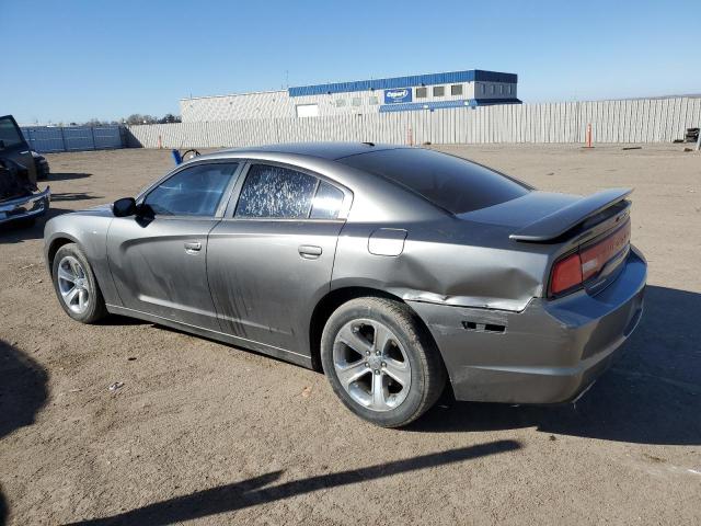 2C3CDXHG1CH213684 - 2012 DODGE CHARGER SXT GRAY photo 2