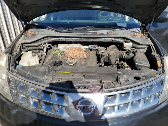 JN8AZ08T36W430348 - 2006 NISSAN MURANO SL BLACK photo 11