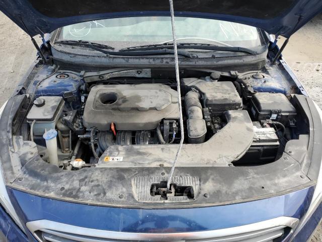 5NPE24AF6GH411412 - 2016 HYUNDAI SONATA SE BLUE photo 11