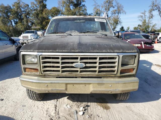 1FTEF14N3FNA86139 - 1985 FORD F150 BLACK photo 5