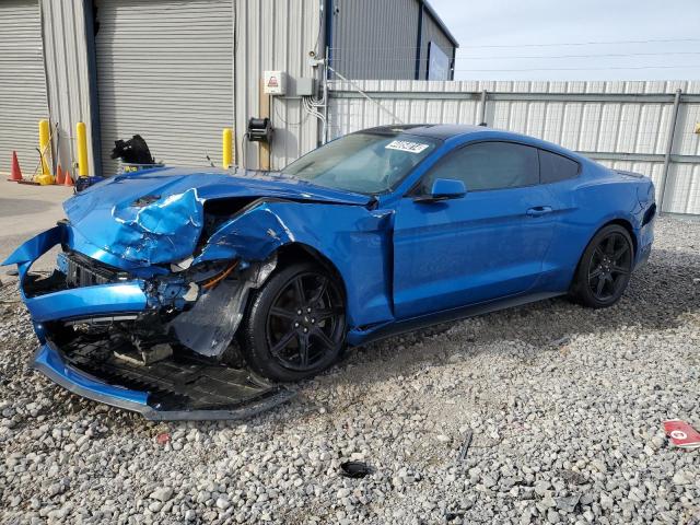 1FA6P8TH8L5182808 - 2020 FORD MUSTANG BLUE photo 1