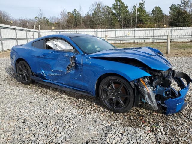 1FA6P8TH8L5182808 - 2020 FORD MUSTANG BLUE photo 4