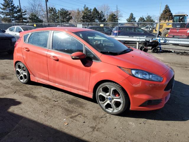 3FADP4GX6FM161729 - 2015 FORD FIESTA ST ORANGE photo 4