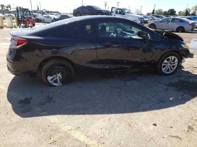 2HGFG3B56FH532715 - 2015 HONDA CIVIC LX BLACK photo 3