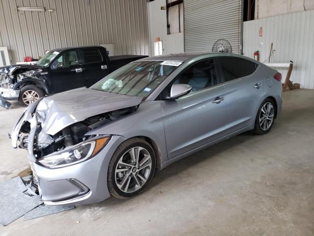 5NPD84LF4HH105852 - 2017 HYUNDAI ELANTRA SE GRAY photo 1