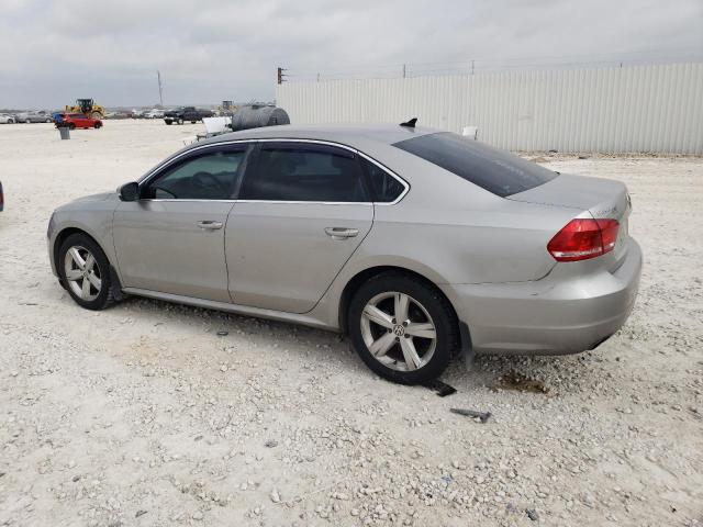 1VWBN7A39DC121350 - 2013 VOLKSWAGEN PASSAT SE GRAY photo 2