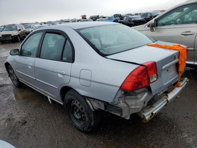 2HGES26764H566487 - 2004 HONDA CIVIC EX SILVER photo 2