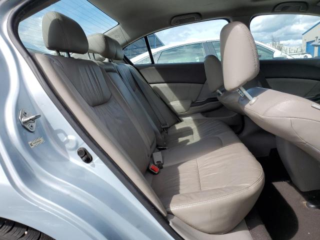 19XFB2F94CE363452 - 2012 HONDA CIVIC EXL ლურჯი ფოტო 10