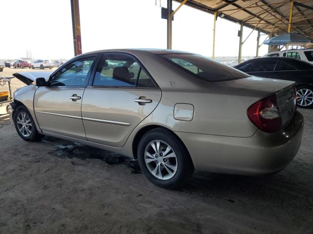 4T1BF32K64U570229 - 2004 TOYOTA CAMRY LE BEIGE photo 2