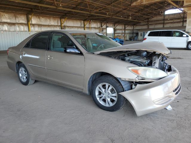 4T1BF32K64U570229 - 2004 TOYOTA CAMRY LE BEIGE photo 4