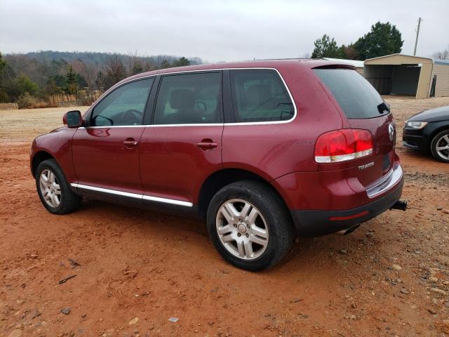 WVGZM77L75D041919 - 2005 VOLKSWAGEN TOUAREG 4.2 MAROON photo 2