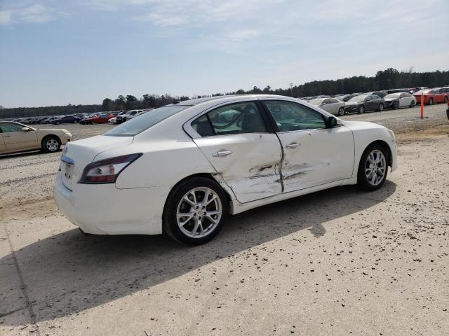 1N4AA5AP8CC860389 - 2012 NISSAN MAXIMA S WHITE photo 3