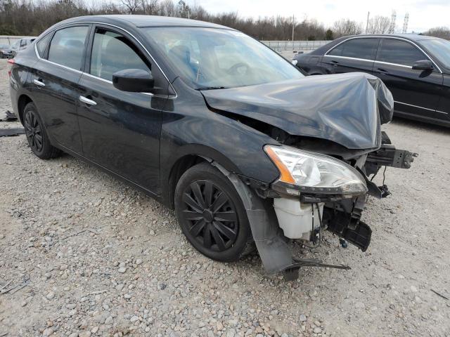 3N1AB7AP8EY210204 - 2014 NISSAN SENTRA S BLACK photo 4