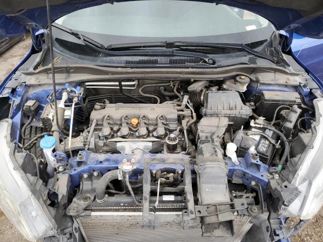 3CZRU5H52JM711989 - 2018 HONDA HR-V EX BLUE photo 11