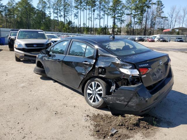 3N1CN8EV6NL867305 - 2022 NISSAN VERSA SV BLACK photo 2