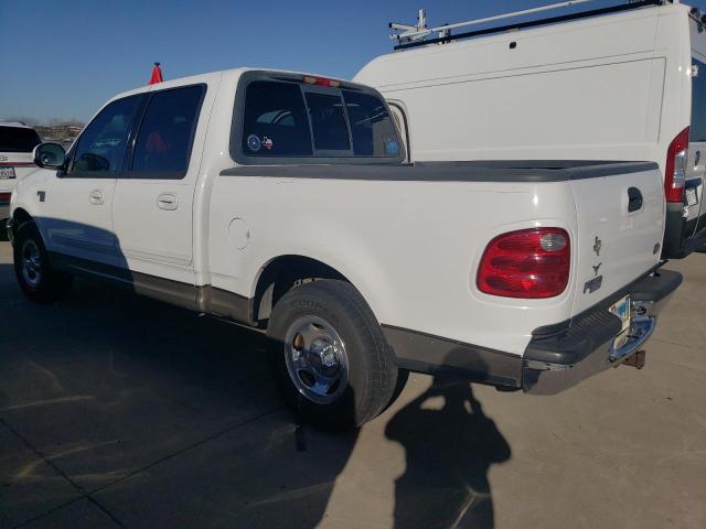 1FTRW07LX1KA86655 - 2001 FORD F150 SUPERCREW WHITE photo 2