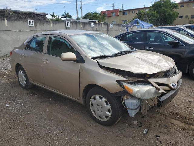 2T1BU4EE2CC883151 - 2012 TOYOTA COROLLA BASE GOLD photo 4