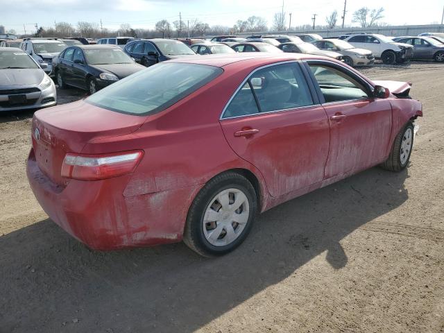 4T1BE46K29U318570 - 2009 TOYOTA CAMRY BASE RED photo 3