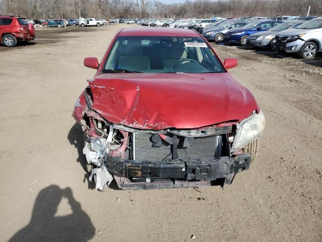 4T1BE46K29U318570 - 2009 TOYOTA CAMRY BASE RED photo 5