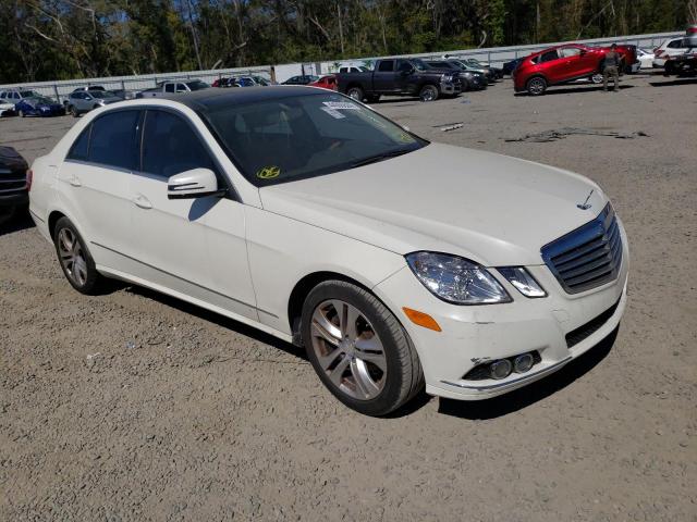 WDDHF5GB7BA415289 - 2011 MERCEDES-BENZ E 350 WHITE photo 4