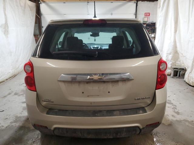 2GNFLCEK6D6280749 - 2013 CHEVROLET EQUINOX LS CREAM photo 6