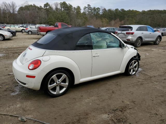 3VWFF31Y27M417770 - 2007 VOLKSWAGEN NEW BEETLE TRIPLE WHITE WHITE photo 3