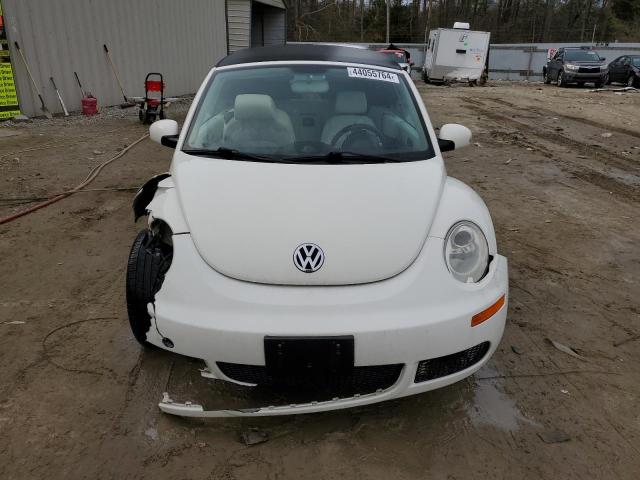 3VWFF31Y27M417770 - 2007 VOLKSWAGEN NEW BEETLE TRIPLE WHITE WHITE photo 5