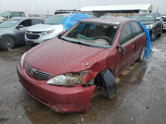 4T1BF30K76U112818 - 2006 TOYOTA CAMRY LE RED photo 1