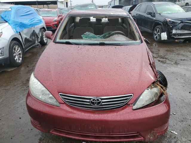 4T1BF30K76U112818 - 2006 TOYOTA CAMRY LE RED photo 4