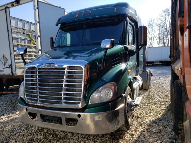 1FUJGHDV6ELFT1936 - 2014 FREIGHTLINER CASCADIA 1 GREEN photo 1