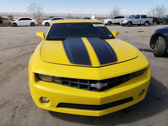 2G1FC1E34C9138833 - 2012 CHEVROLET CAMARO LT YELLOW photo 5