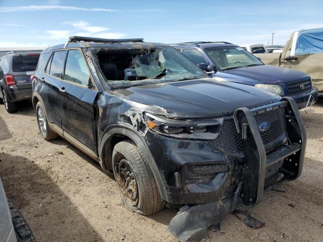 1FM5K8AC7NGA47253 - 2022 FORD EXPLORER POLICE INTERCEPTOR Qara foto 4