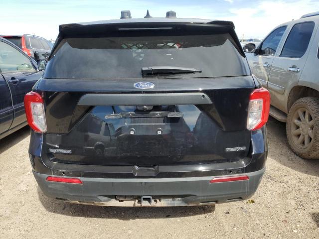 1FM5K8AC7NGA47253 - 2022 FORD EXPLORER POLICE INTERCEPTOR BLACK photo 6