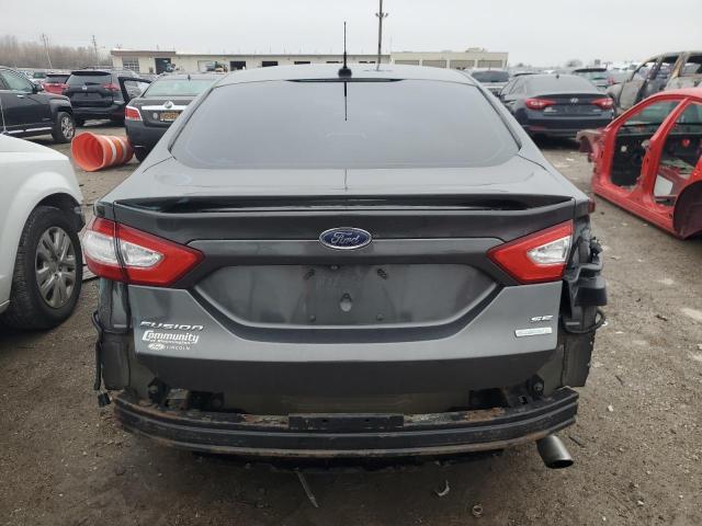 3FA6P0HD4FR222228 - 2015 FORD FUSION SE CHARCOAL photo 6