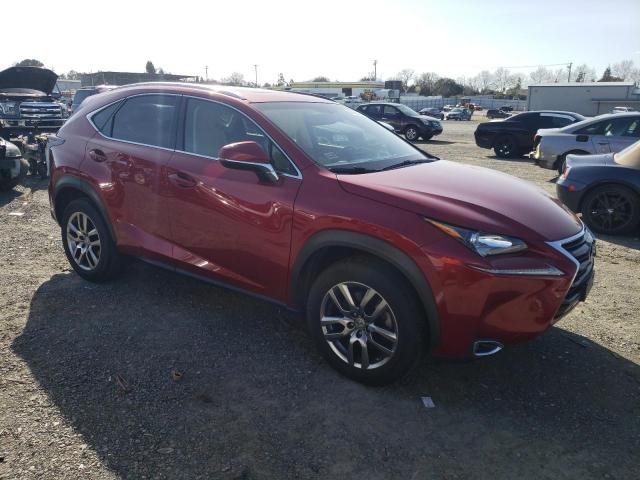 JTJYARBZXF2018001 - 2015 LEXUS NX 200T RED photo 4