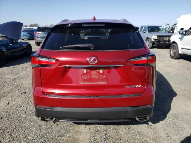 JTJYARBZXF2018001 - 2015 LEXUS NX 200T RED photo 6