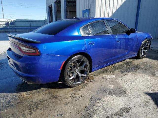 2C3CDXBG5LH245028 - 2020 DODGE CHARGER SXT BLUE photo 3