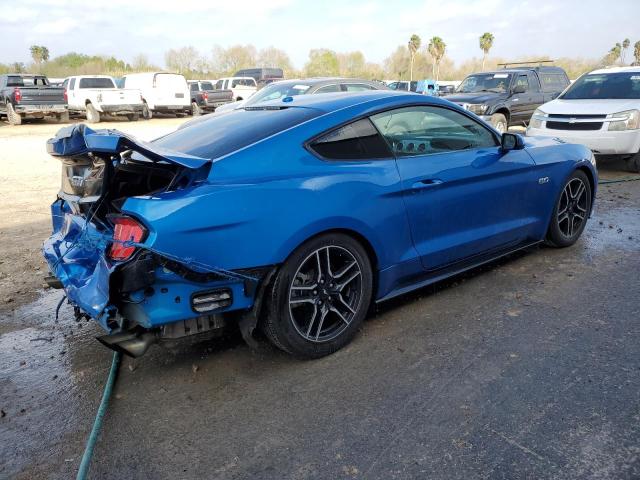 1FA6P8CF0L5125212 - 2020 FORD MUSTANG GT BLUE photo 3